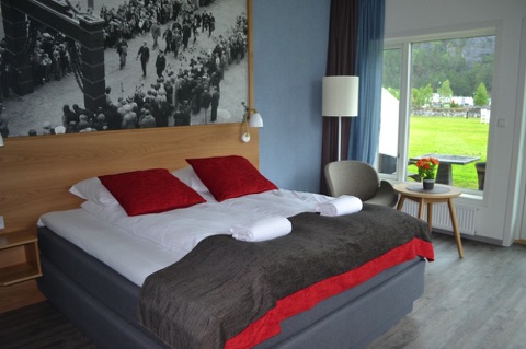 Valldal Fjordhotell guest room